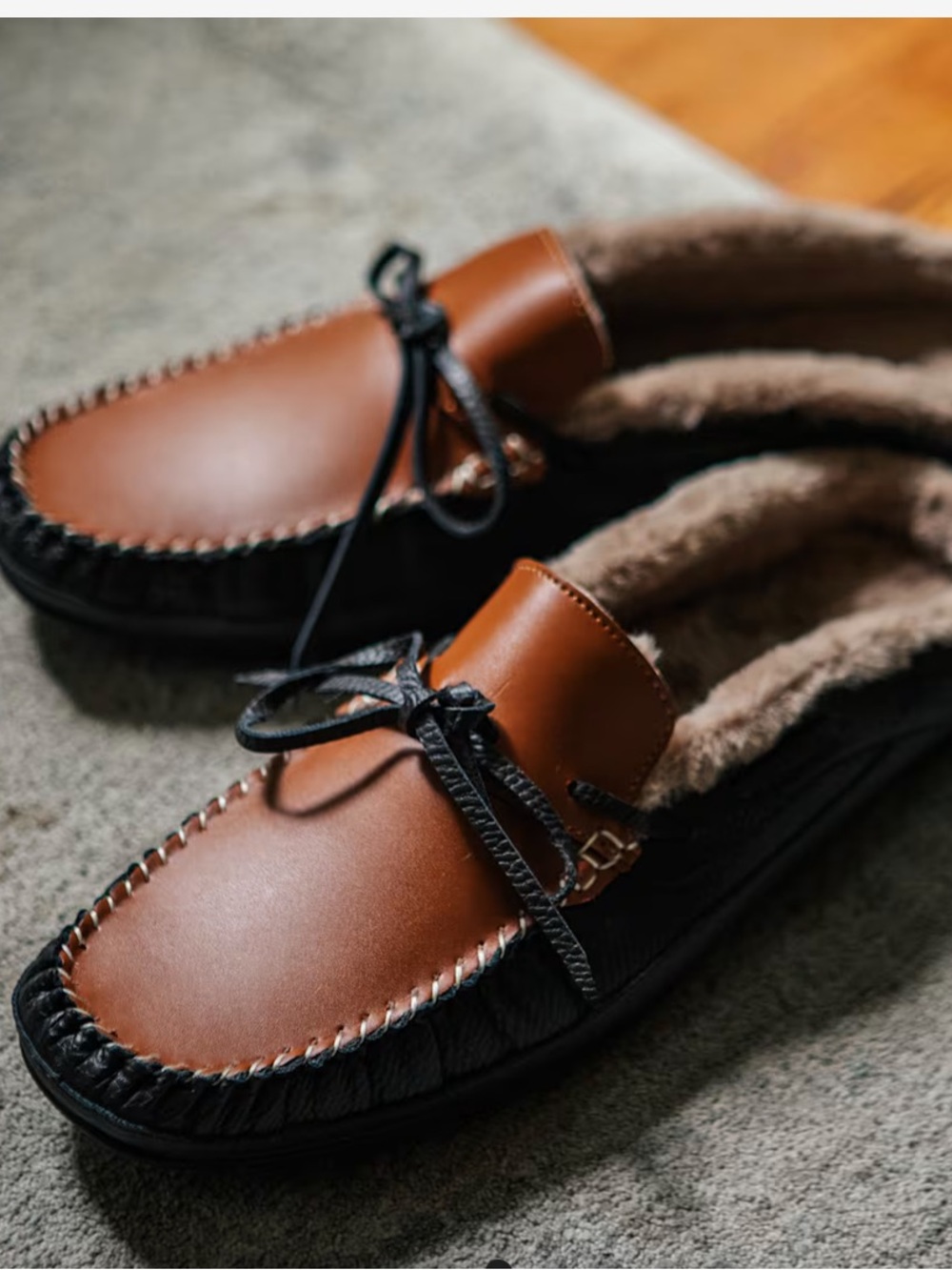 Line of Trade The Grizzly Cabin Slipper - Tan & Black size 10